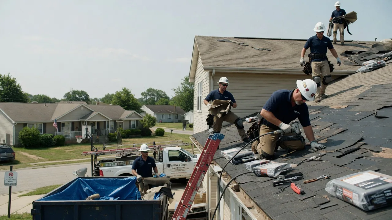 Roof Replacement in Fredericksburg, VA near me